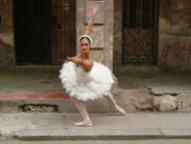 La Havane. Une danseuse dans la rue, pour Google et Wordpress. Daniel Fohr.