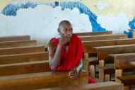 En Tanzanie, Massaï àl'école. Pour Wordpress et Google. Daniel Fohr.